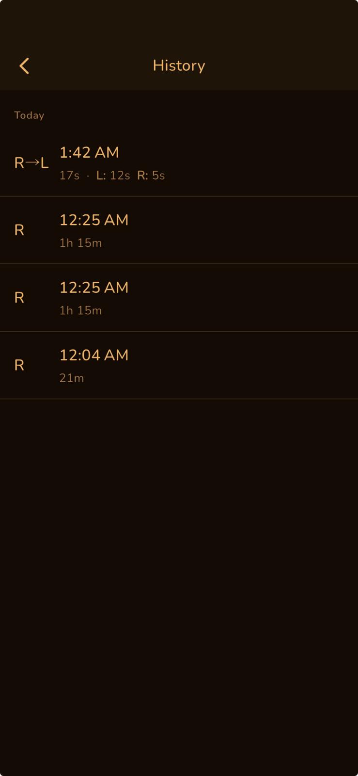 NextSide history, night mode